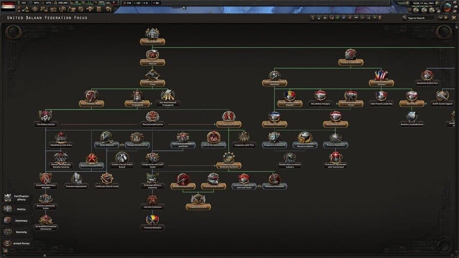 Скриншот 5 из Hearts of Iron IV: Peace for Our Time