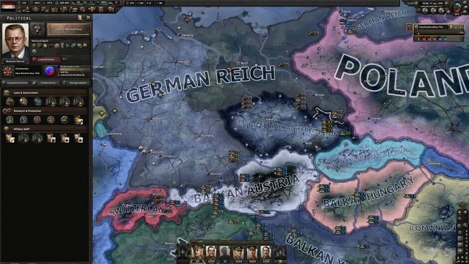 Скриншот 6 из Hearts of Iron IV: Peace for Our Time
