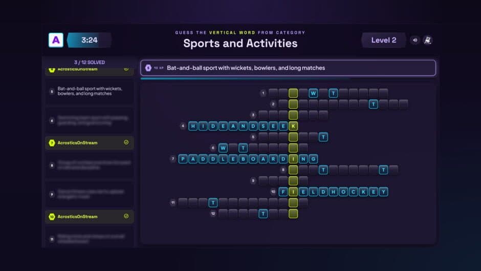 Скриншот 3 из Acrostics on Stream
