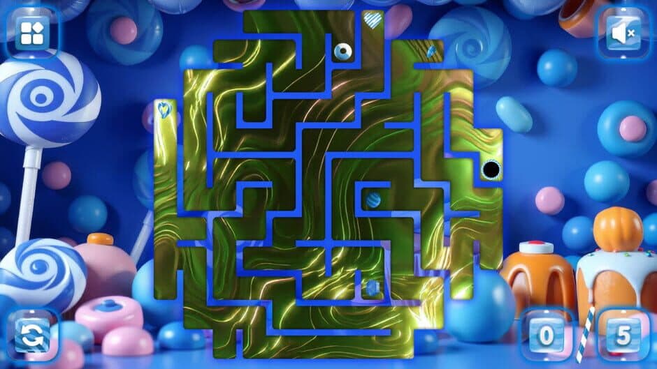Скриншот 3 из Sweetie Candy Maze: Blueberry