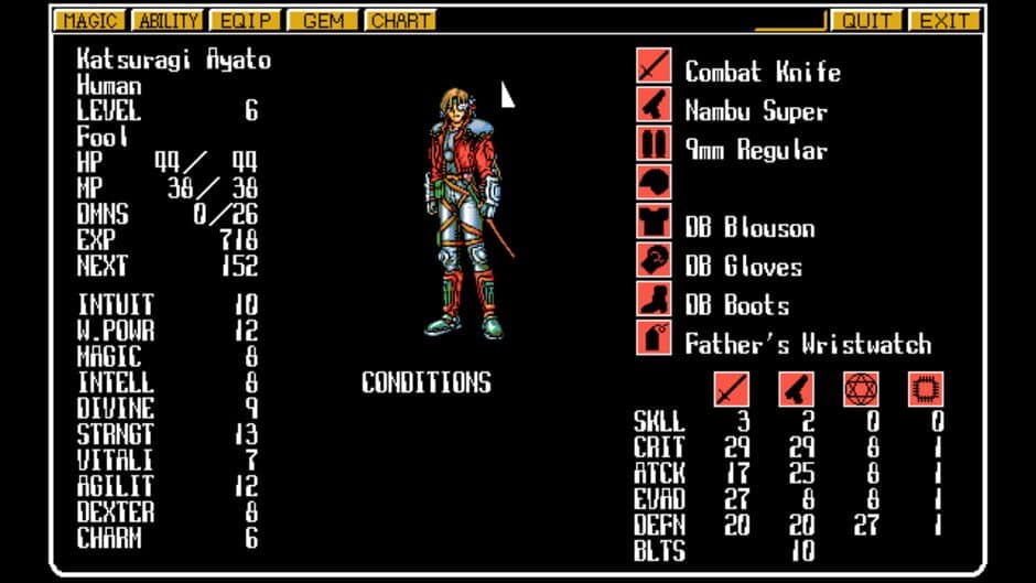 Скриншот 3 из Giten Megami Tensei: Tokyo Revelation