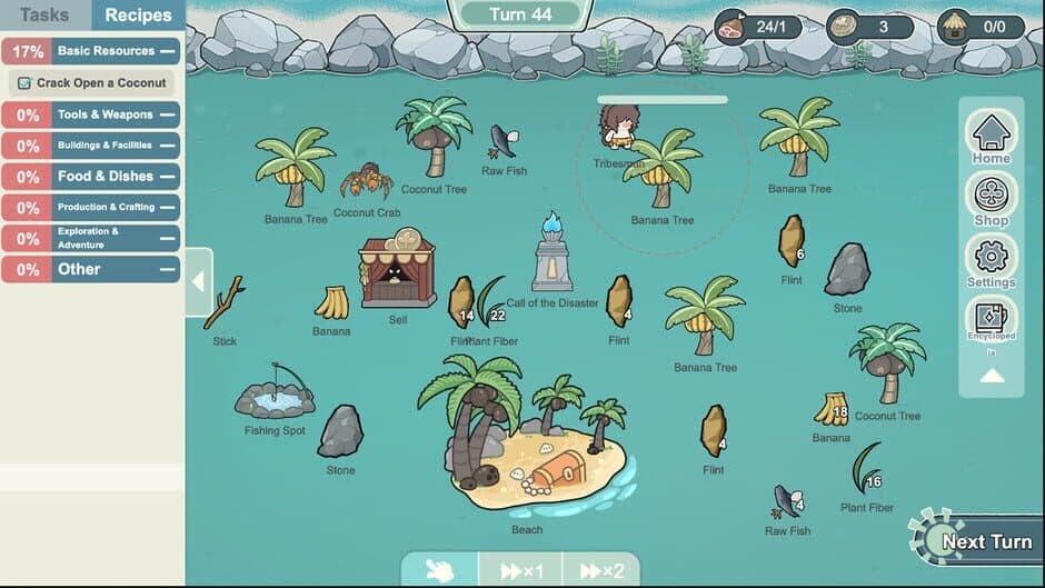 Скриншот 1 из Island God Simulator