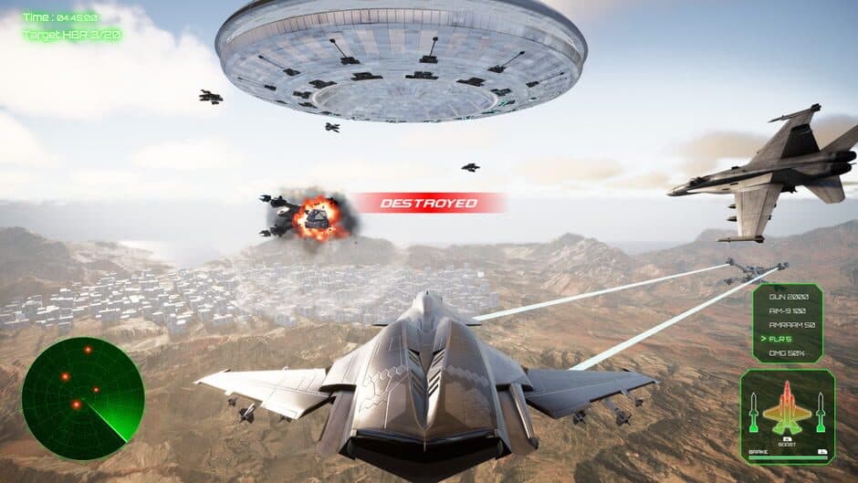 Скриншот 2 из Ace Thunder: Aircraft Wingman Simulator