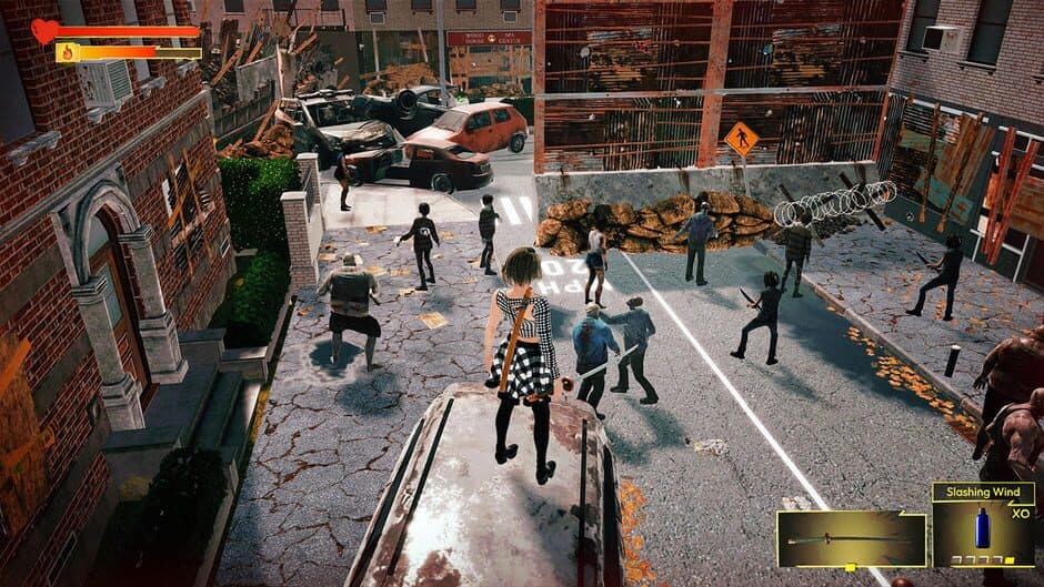 Скриншот 4 из Cherry Girls vs. Zombie Carnage: Brutal Anime Kawaii