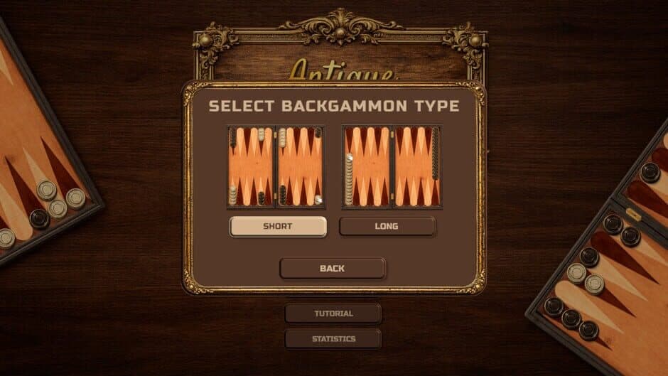 Скриншот 2 из Antique Backgammon
