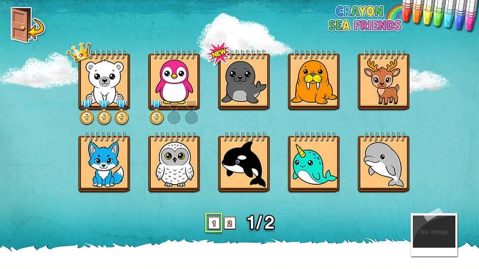 Скриншот 3 из Crayon Sea Friends