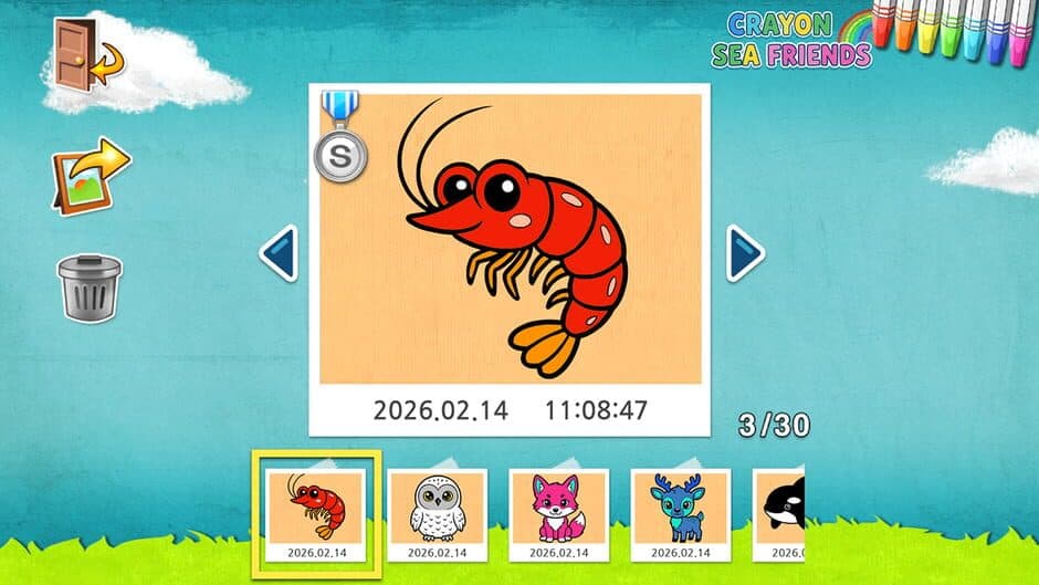 Скриншот 2 из Crayon Sea Friends