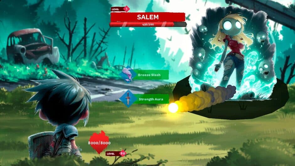 Скриншот 1 из Zombie Hearts: Turn the Undead into Anime Girls