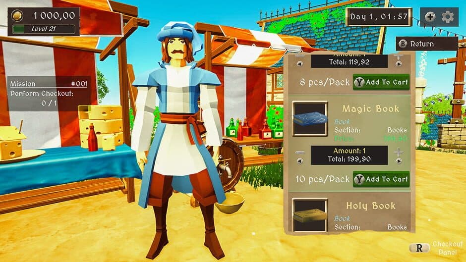Скриншот 2 из Medieval Market Simulator