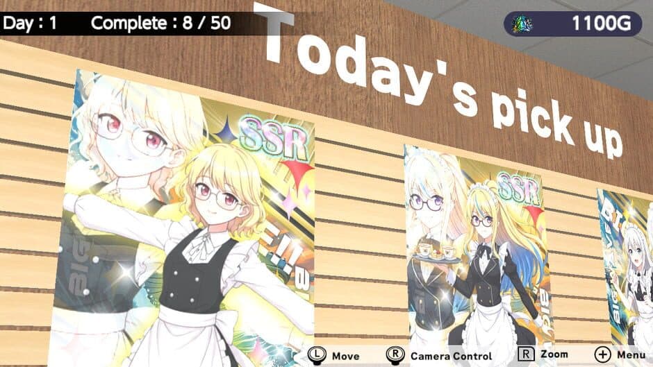Скриншот 2 из Maid Card Gacha: Collect, Display, Complete