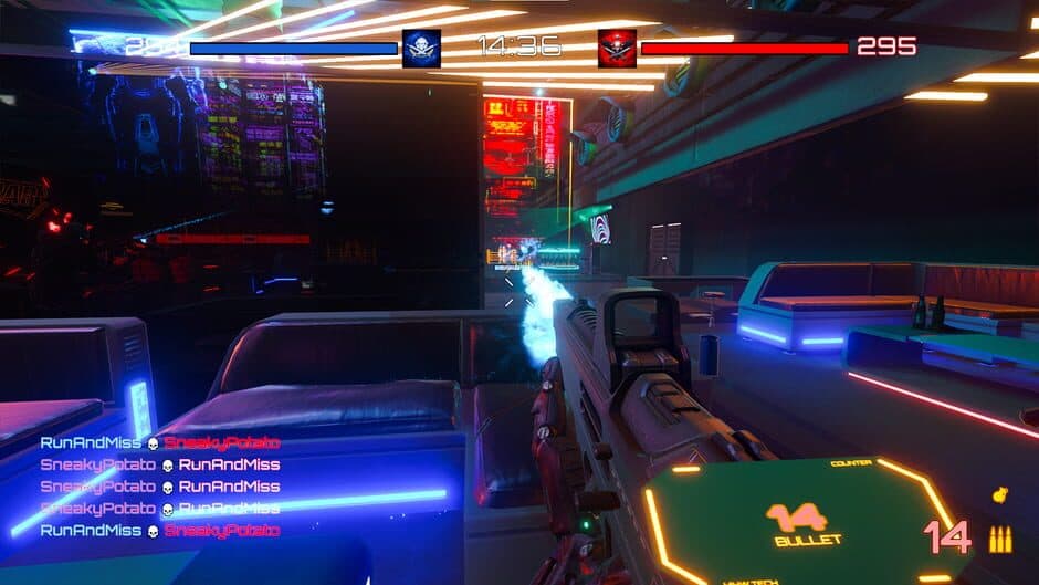 Скриншот 4 из Neon Warfare: CyberArena