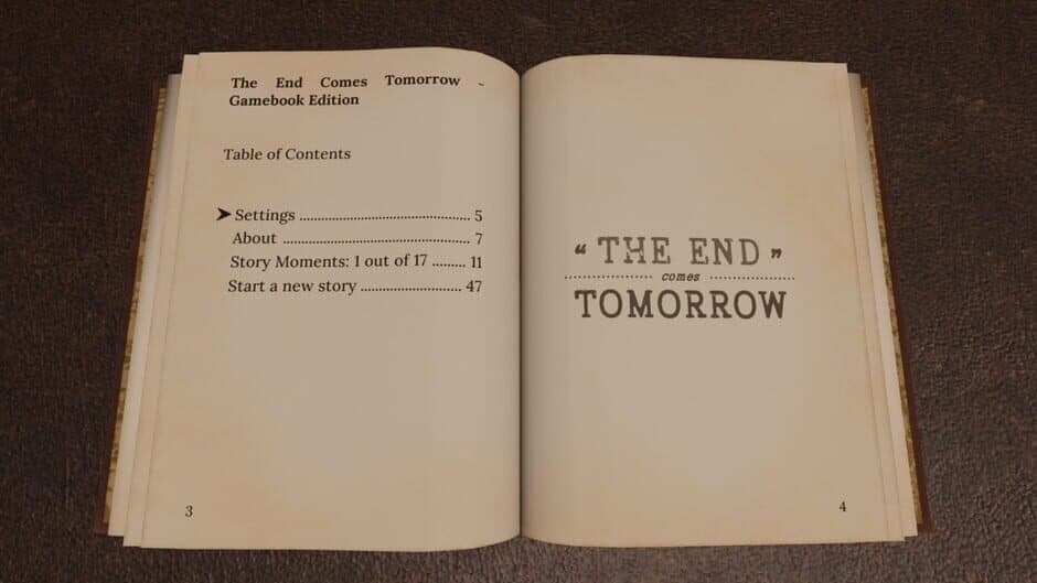 Скриншот 4 из The End Comes Tomorrow: Gamebook Edition
