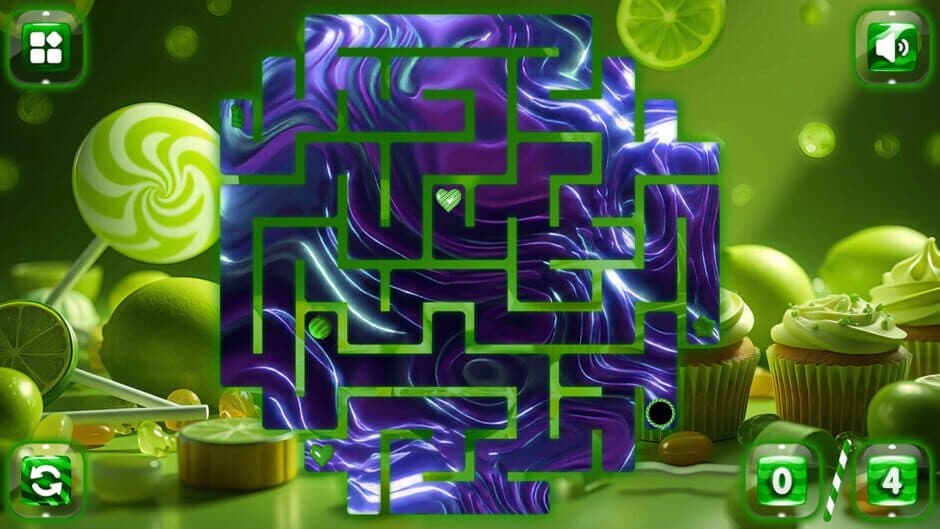 Скриншот 1 из Sweetie Candy Maze: Lime