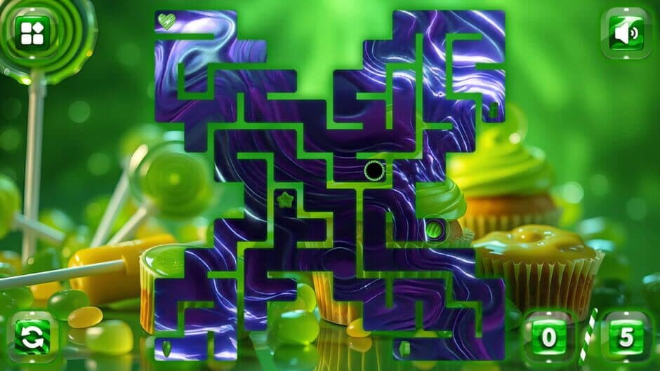 Скриншот 2 из Sweetie Candy Maze: Lime