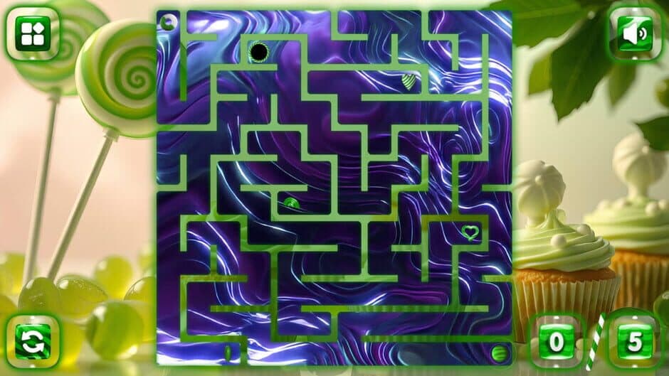 Скриншот 3 из Sweetie Candy Maze: Lime