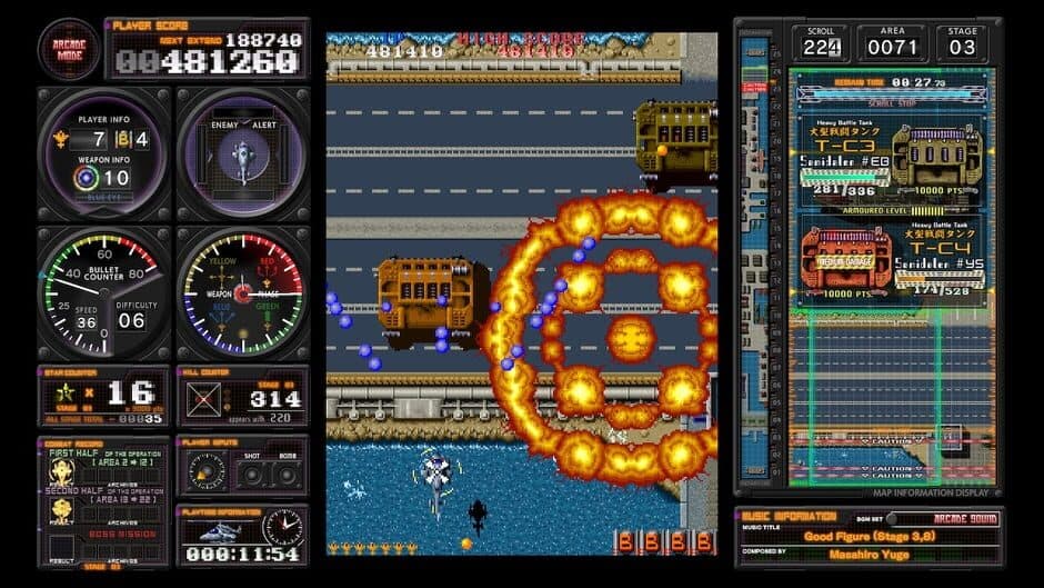 Скриншот 2 из Kyukyoku TigerHeli: Toaplan Arcade Garage