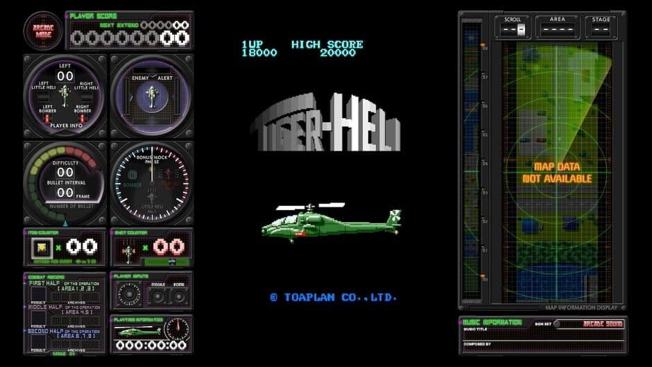 Скриншот 4 из Kyukyoku TigerHeli: Toaplan Arcade Garage