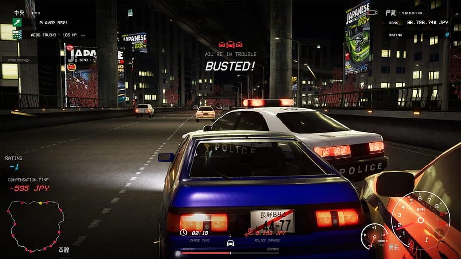 Скриншот 1 из Kanjozoku Game: Car Racing & Highway Driving Simulator Remaster