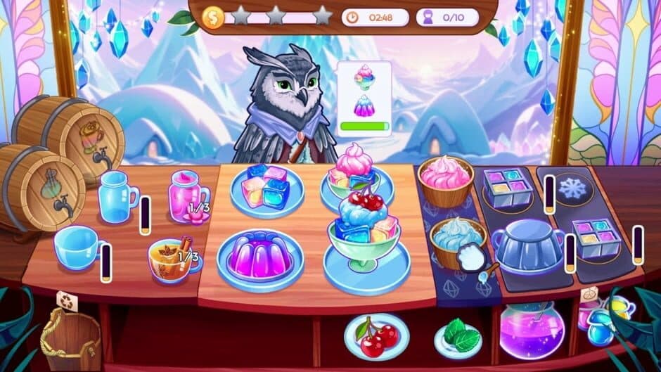 Скриншот 2 из Pixie Plates: Shimmering Slopes DLC