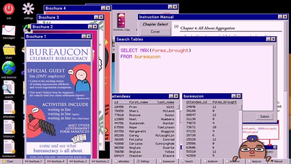 Скриншот 3 из Database Detective: Minor Crimes Division