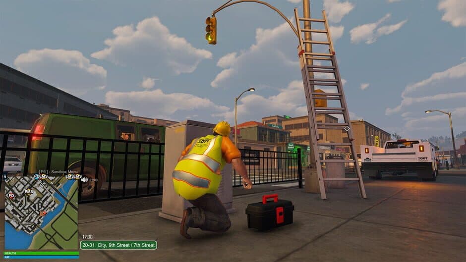 Скриншот 3 из Flashing Lights: Department of Transportation