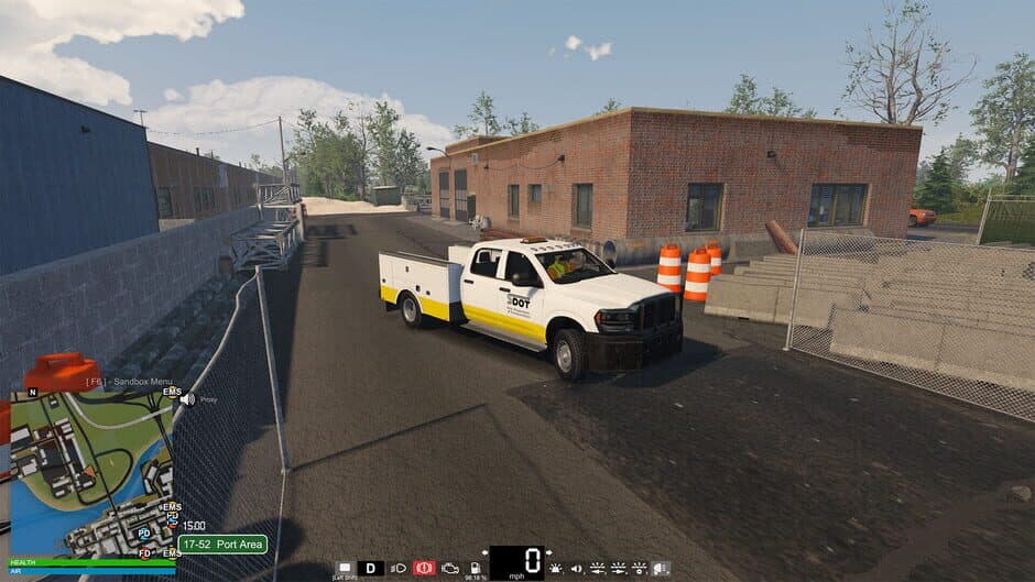 Скриншот 8 из Flashing Lights: Department of Transportation
