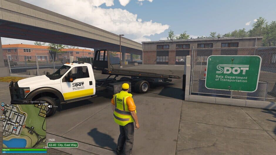 Скриншот 9 из Flashing Lights: Department of Transportation