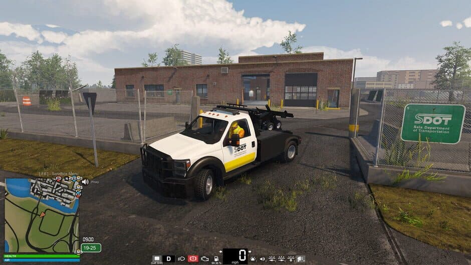 Скриншот 11 из Flashing Lights: Department of Transportation