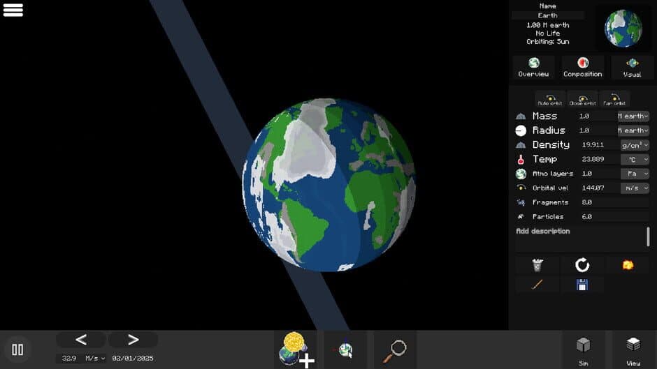 Скриншот 1 из Solar Sandbox
