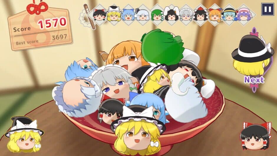 Скриншот 1 из Touhou Yukkuri Mountain