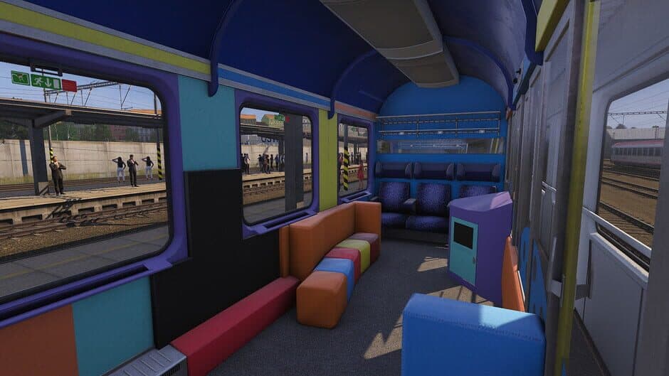Скриншот 4 из Trainz Plus DLC: OBB Eurofima Second Class Pack