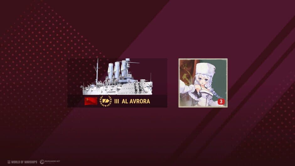 Скриншот 1 из World of Warships X Azur Lane: Quest for Al Avrora