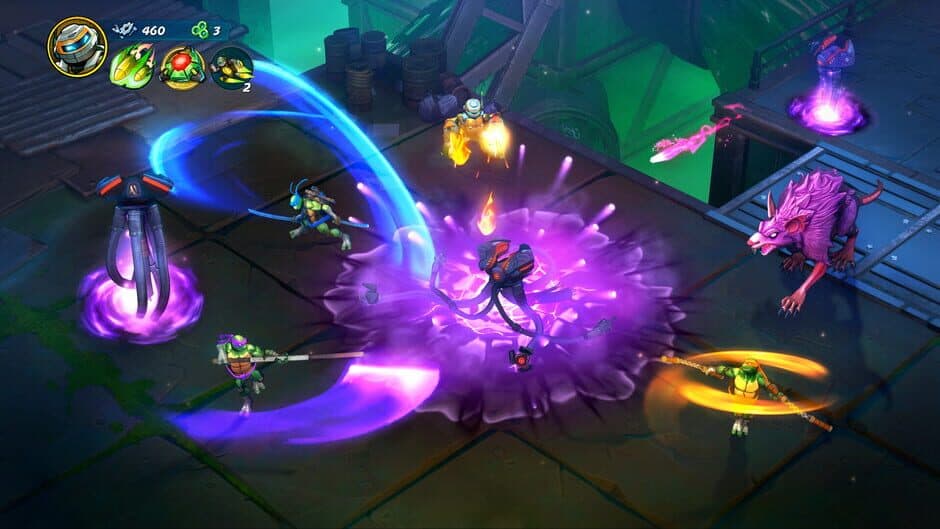 Скриншот 3 из Teenage Mutant Ninja Turtles: Splintered Fate - Metalhead Character DLC