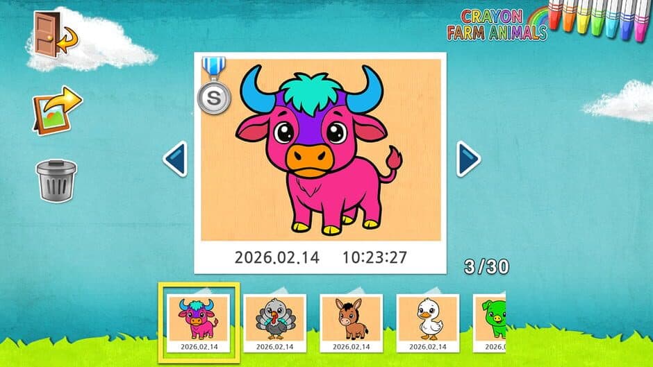 Скриншот 5 из Crayon Farm Animals