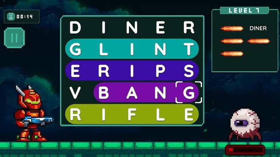 Скриншот 1 из Word Quest: Cyberpunk