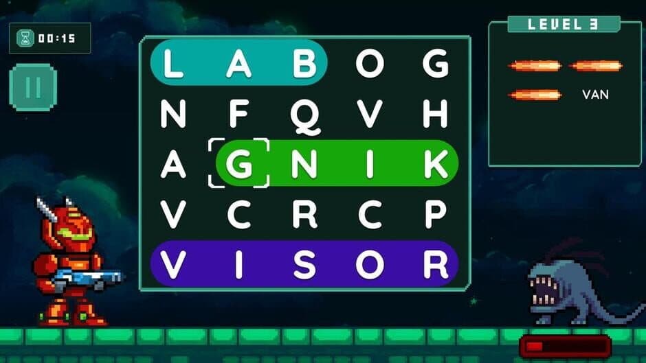 Скриншот 3 из Word Quest: Cyberpunk
