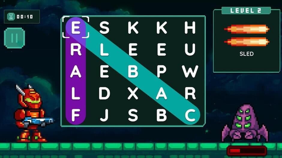 Скриншот 4 из Word Quest: Cyberpunk