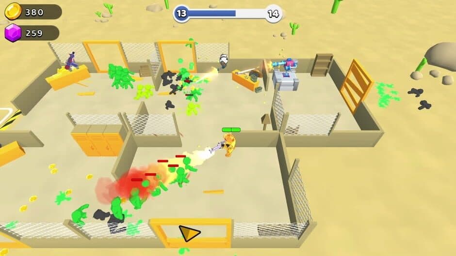 Скриншот 2 из Zombie Defense: Emerald Edition