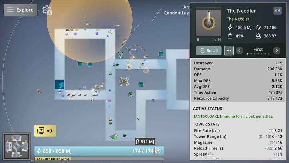 Скриншот 2 из Sphere TD