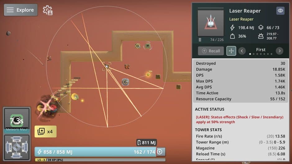 Скриншот 3 из Sphere TD