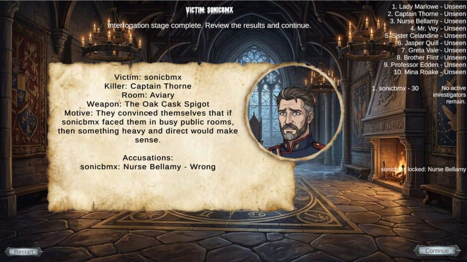 Скриншот 2 из Murder Mystery Castle