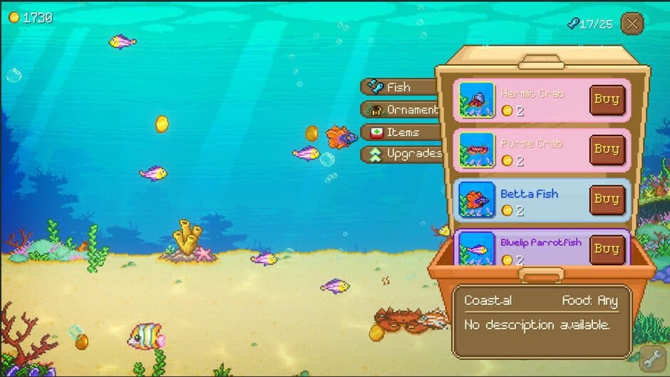 Скриншот 3 из Pixel Aquarium
