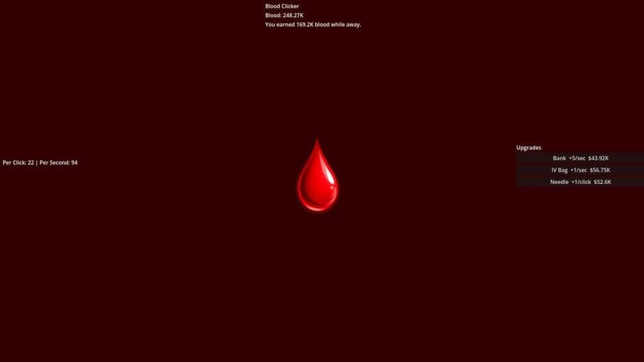 Скриншот 1 из Blood Clicker