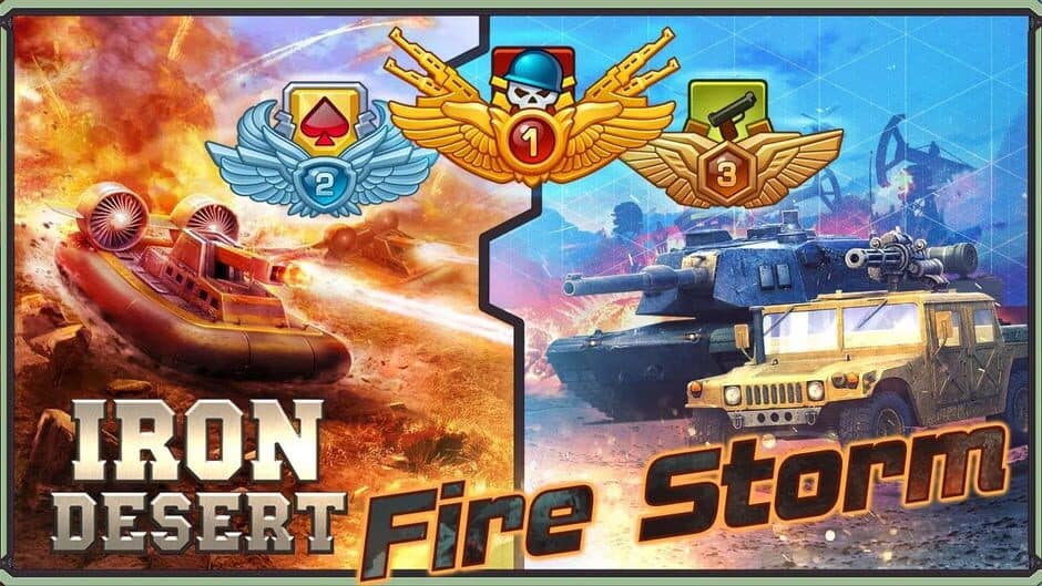 Скриншот 1 из Iron Desert: Fire Storm