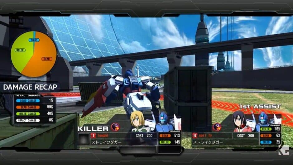 Скриншот 2 из Gundam Battle Operation Next