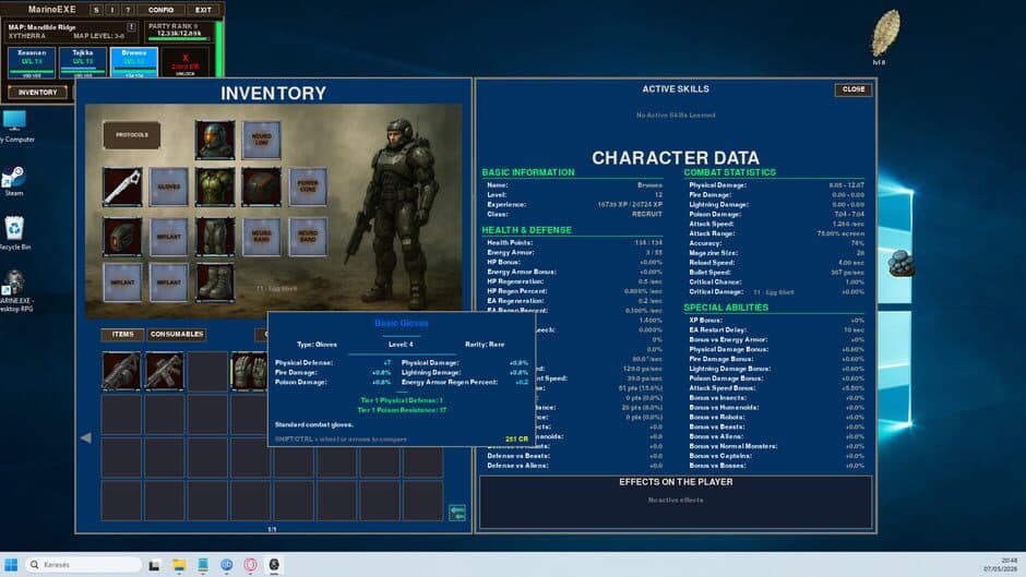 Скриншот 2 из Marine.exe: Desktop RPG
