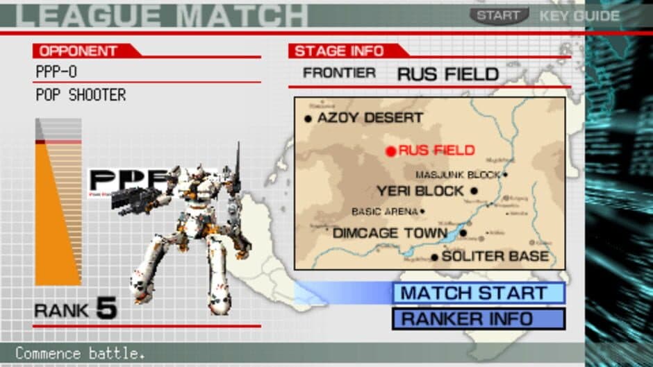 Скриншот 2 из Armored Core: Formula Front - Extreme Battle