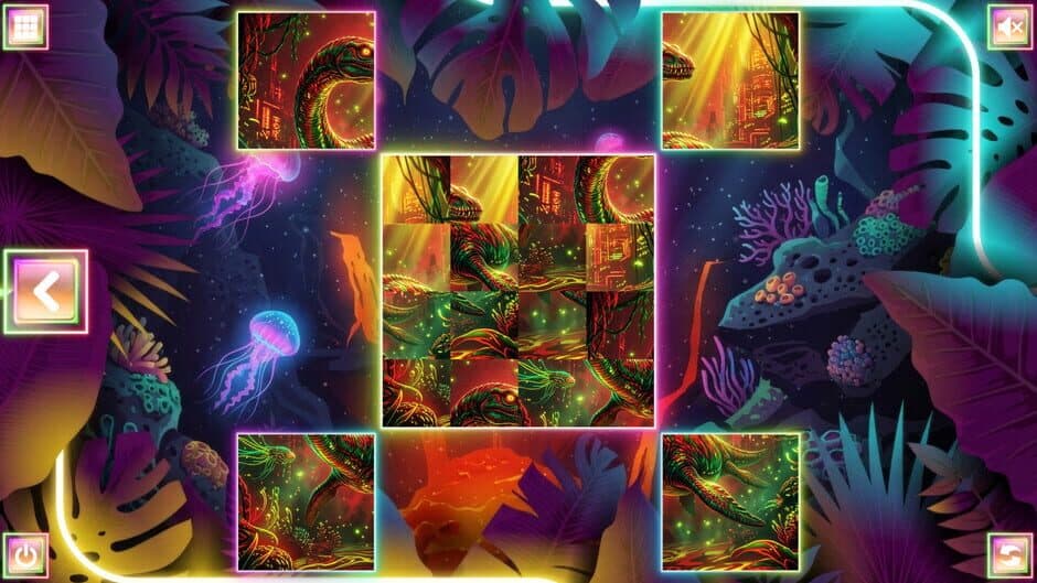 Скриншот 4 из Neon Fantasy: Dinosaurs
