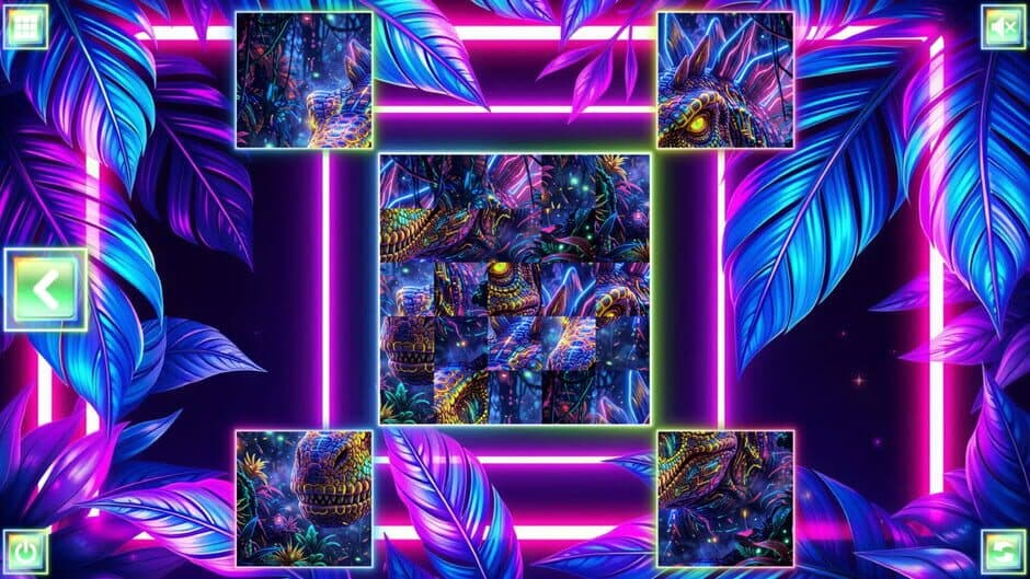 Скриншот 6 из Neon Fantasy: Dinosaurs