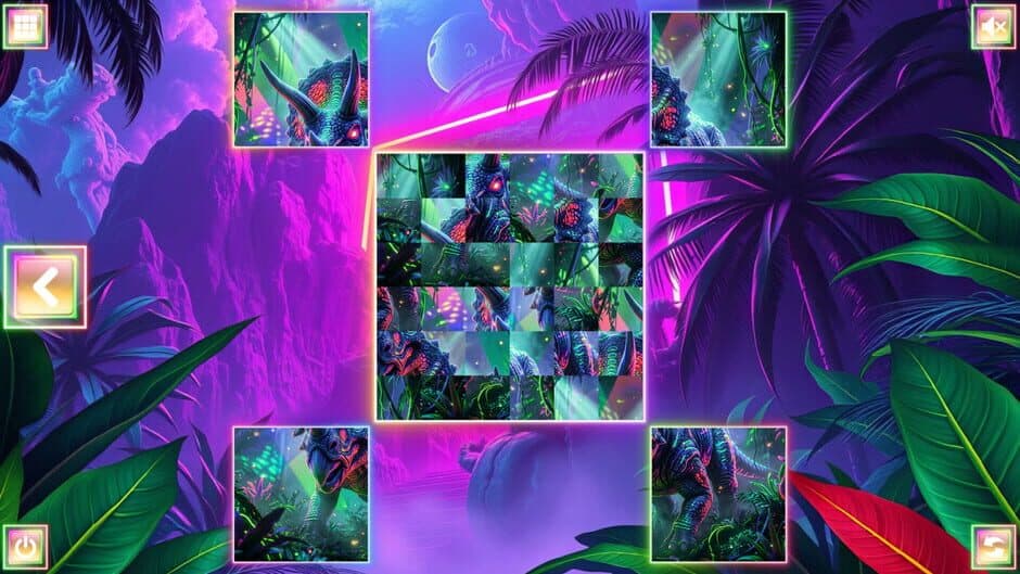 Скриншот 8 из Neon Fantasy: Dinosaurs